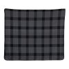 Soft plaid fleece blanket anthracite | No Branding | not available | not available | not available