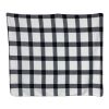 Soft plaid fleece blanket White | No Branding | not available | not available | not available