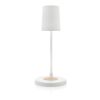Zenara RCS recycled plastic and cork 15W wireless desk lamp white | No Branding | not available | not available