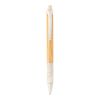 Bamboo & wheat straw pen white | No Branding | not available | not available