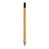 FSC® bamboo infinity pencil with eraser brown | No Branding | not available | not available