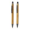 FSC® bamboo modern pen set in box brown | No Branding | not available | not available