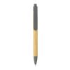 FSC®write responsible recycled paper barrel pen Charcoal Grey | No Branding | not available | not available