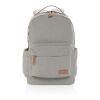 Impact AWARE™ 16 oz. recycled canvas backpack grey | No Branding | not available | not available | not available
