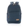 Impact AWARE™ 16 oz. recycled canvas backpack blue | No Branding | not available | not available | not available