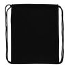 Impact AWARE™ Recycled cotton drawstring backpack 145g black | No Branding | not available | not available | not available