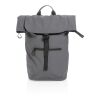 Impact AWARE™ RPET Water resistant 15.6"laptop backpack anthracite | No Branding | not available | not available | not available