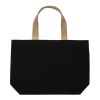 Impact Aware™ 240 gsm rcanvas large tote undyed black | No Branding | not available | not available | not available