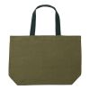 Impact Aware™ 240 gsm rcanvas large tote undyed green | No Branding | not available | not available | not available