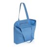 Impact Aware™ 240 gsm rcanvas shopper w/pocket blue | No Branding | not available | not available | not available