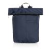 Dillon AWARE™ RPET lighweight foldable backpack navy | No Branding | not available | not available | not available