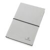 A5 recycled leather notebook light grey | No Branding | not available | not available