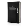 Refillable notebook and pen set black | No Branding | not available | not available