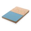 A5 cork & kraft notebook blue | No Branding | not available | not available