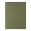 Impact Aware™ deluxe 300D tech portfolio with zipper green | No Branding | not available | not available