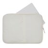 KENTO URBAN RCS recycled nylon 15.6 inch laptop sleeve beige | No Branding | not available | not available | not available