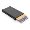 Standard aluminium RFID cardholder black | No Branding | not available | not available