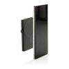 Standard aluminium RFID magnetic phone cardholder black | No Branding | not available | not available