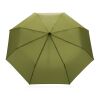20.5" Impact AWARE RPET 190T Pongee bamboo umbrella green | No Branding | not available | not available