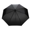"21"" Impact AWARE™ RPET 190T mini auto open umbrella" black | No Branding | not available | not available