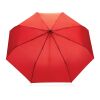 "21"" Impact AWARE™ RPET 190T bamboo auto open/close umbrell red | No Branding | not available | not available