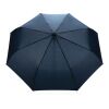 "21"" Impact AWARE™ RPET 190T bamboo auto open/close umbrell navy | No Branding | not available | not available