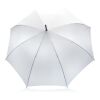 27" Impact AWARE™ RPET 190T auto open bamboo umbrella white | No Branding | not available | not available