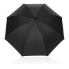 Swiss Peak Vero Aware™ RPET 25” umbrella w luxe handle black | No Branding | not available | not available