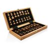 FSC® Luxury wooden foldable chess set brown | No Branding | not available | not available