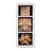 FSC® 3 pcs brain teaser set White | No Branding | not available | not available