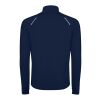 Estambul long sleeve men's half zip sweatshirt Standard | Navy Blue | roly- | No Branding | not available | not available | not available