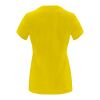 Capri short sleeve women's t-shirt Standard | Yellow | roly-2XL | No Branding | not available | not available | not available