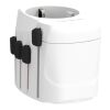 SKROSS Pro 3-Pole World Travel Adapter white | No Branding | not available | not available