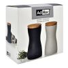 AdHoc Twin Salt and pepper mill set black-white | No Branding | not available | not available
