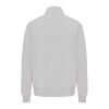 IQONIQ Elgon recycled cotton quarter zip sweater light heather grey | 5XL | No Branding | not available | not available | not available