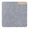VINGA Albon GRS recycled felt mouse pad grey | No Branding | not available | not available
