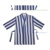 VINGA Ornos GRS hammam robe L/XL blue-white | No Branding | not available | not available | not available