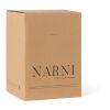 VINGA Narni RCS recycled ABS lantern brown-white | No Branding | not available | not available