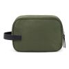 VINGA Marlow RCS recycled polyester toiletry bag green-black | No Branding | not available | not available