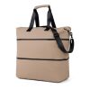 VINGA Baltimore RCS expandable weekend bag greige