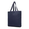 VINGA Hilo AWARE™ recycled canvas tote bag navy | No Branding | not available | not available | not available