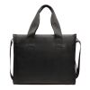VINGA Bermond RCS recycled PU tote bag black | No Branding | not available | not available