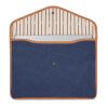 VINGA Bosler GRS recycled canvas 14" laptop sleeve navy | No Branding | not available | not available
