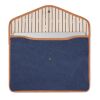 VINGA Bosler GRS recycled canvas 16" laptop sleeve navy | No Branding | not available | not available