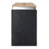 VINGA Albon GRS recycled felt 17" laptop sleeve black | No Branding | not available | not available