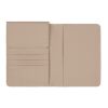 VINGA Baltimore RCS recycled polyester RFID passport cover greige | No Branding | not available | not available