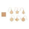 Set of wooden Xmas ornaments wood | No Branding | not available | not available | not available