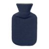 Hot water bottle 250ml navy blue | No Branding | not available | not available | not available