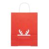 Gift paper bag medium red | No Branding | not available | not available | not available