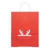 Gift paper bag large red | No Branding | not available | not available | not available